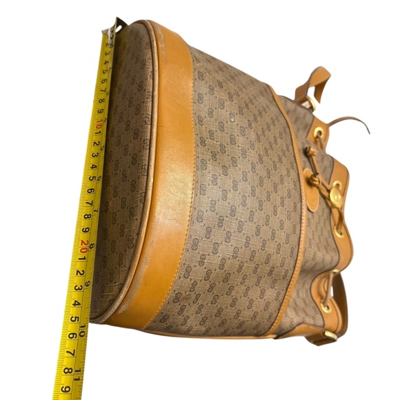 Gucci vintage micro gg canvas drawstring bucket bag - Picture 11 of 16